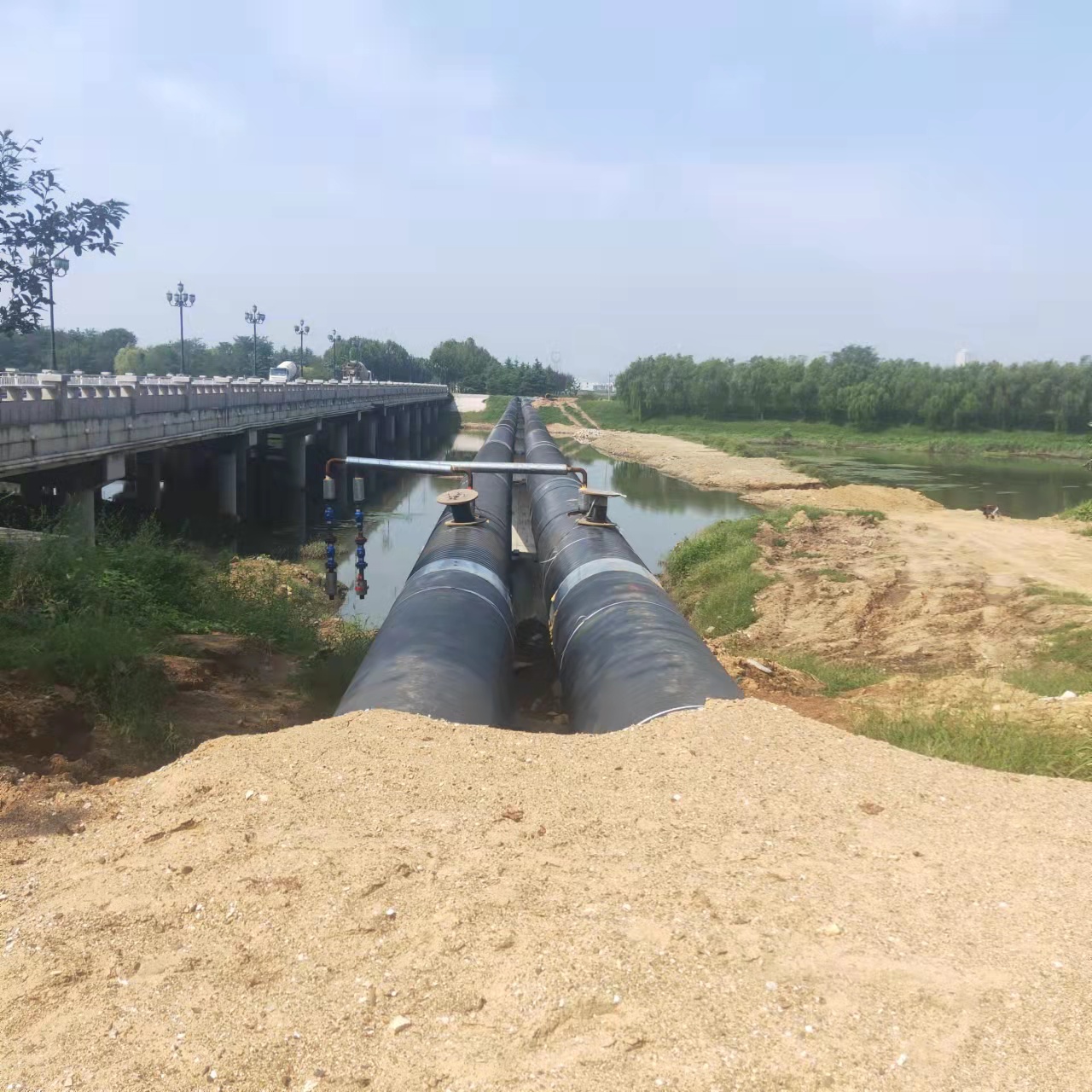 成都海通管道清洗施工输油管道清洗